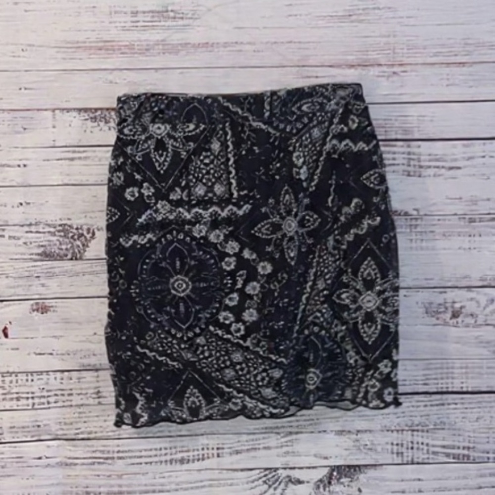 Daisy Street Mesh Skirt